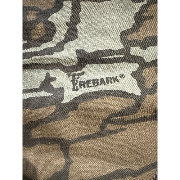 Vintage Treebark Camo Face Veil Neck Gaiter Detachable‎ Mask Possible Hat Attach